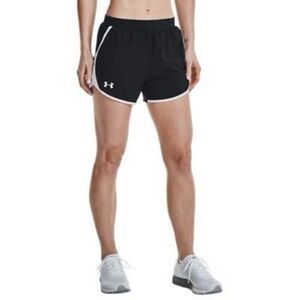 Under Armour Women's UA Fly by 2.0 Short in Black/White | Size XL